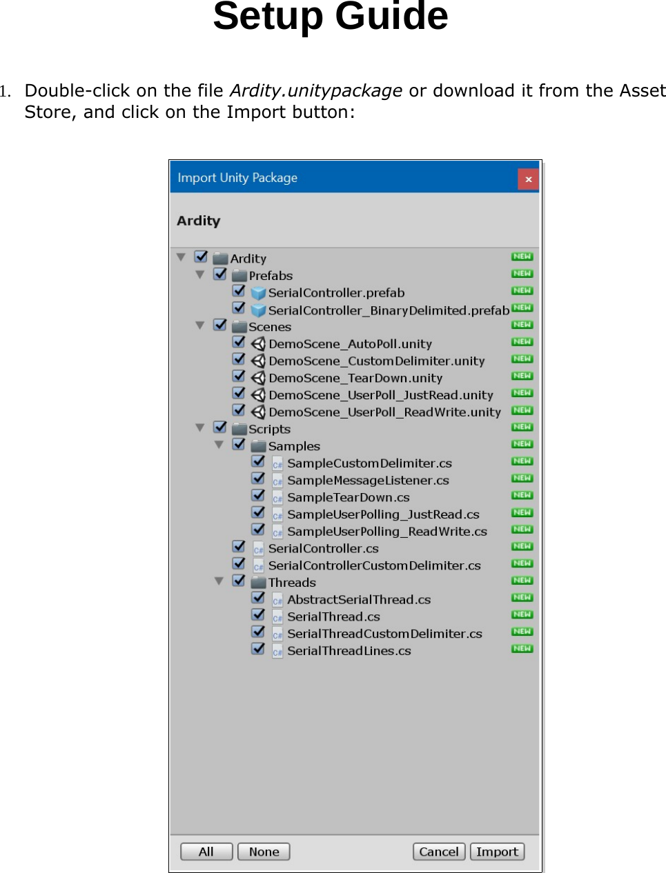 Page 2 of 10 - Setup Guide