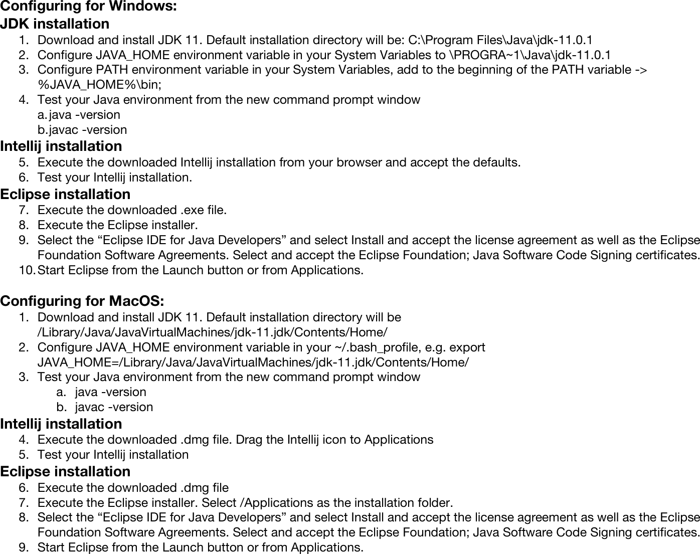 Page 2 of 2 - Setup Instructions