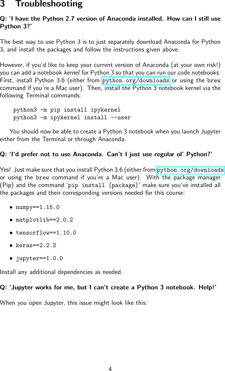 Setup instructions