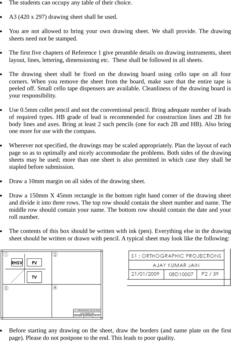 Page 7 of 8 - ME-119: ENGINEERING GRAPHICS AND DRAWING Sheet00-Instructions For Students-20140825