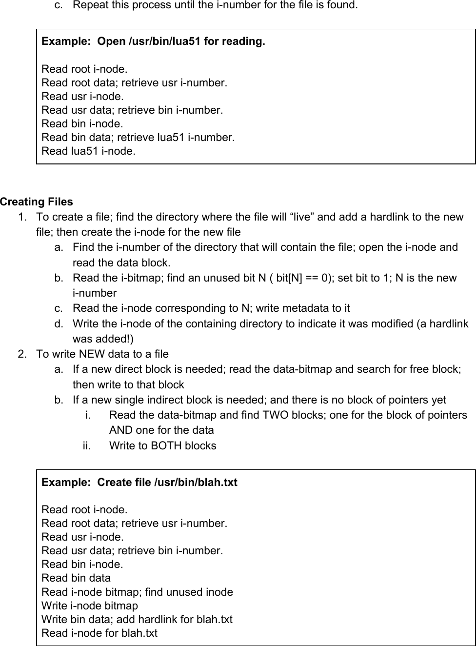 Page 2 of 3 - Short File System Guide 2