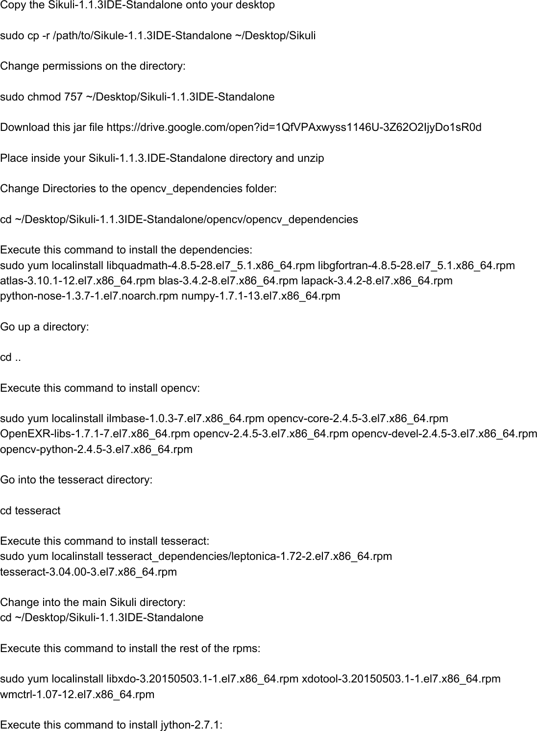 Page 1 of 2 - Sikuli-1.1.3IDE-Standalone Instructions