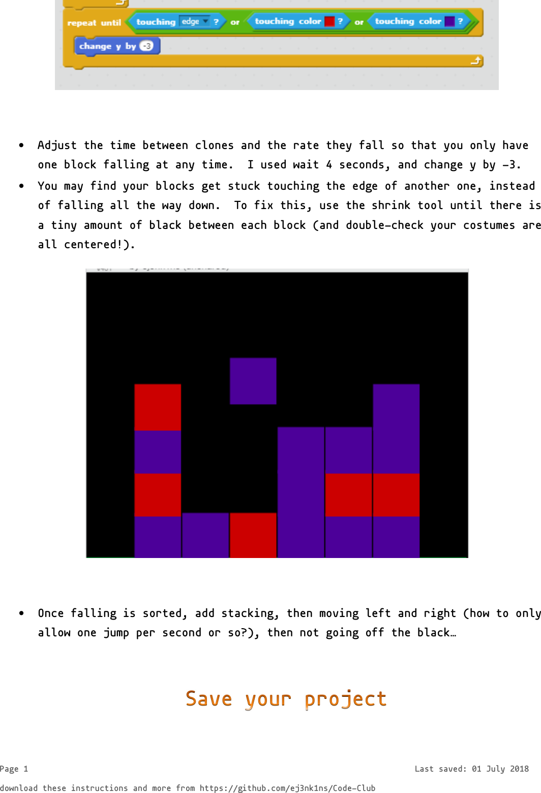 Page 8 of 9 - Simplest Tetris Instructionsx Instructions