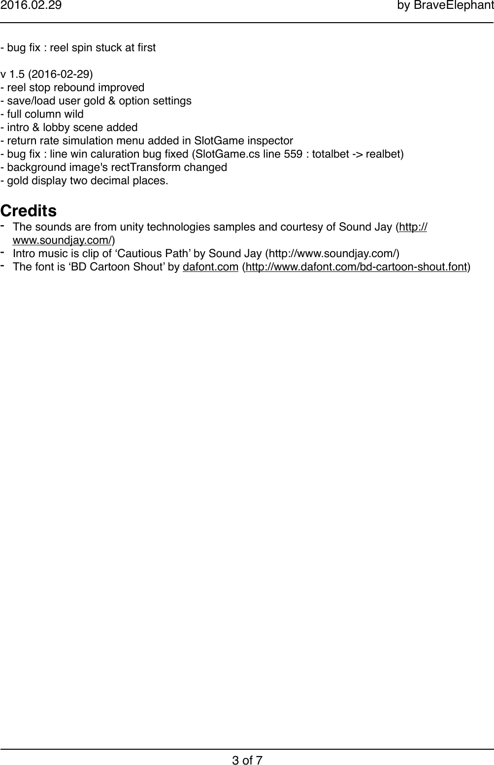 Page 3 of 7 - Slots Perfect Kit Manual