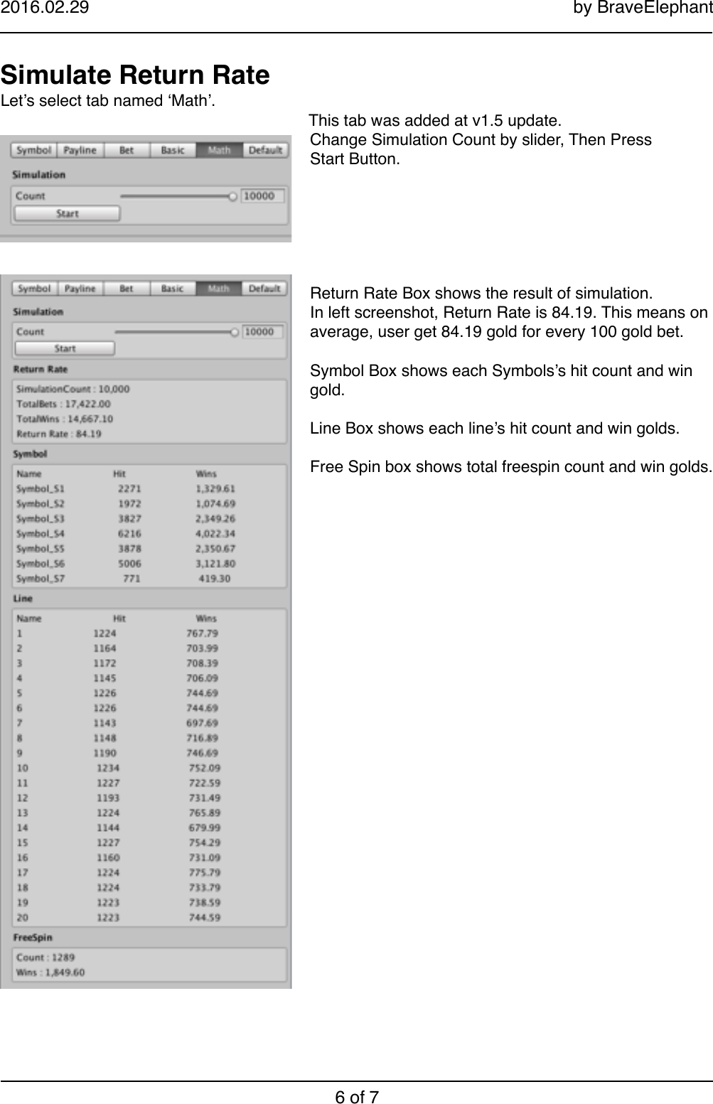 Page 6 of 7 - Slots Perfect Kit Manual