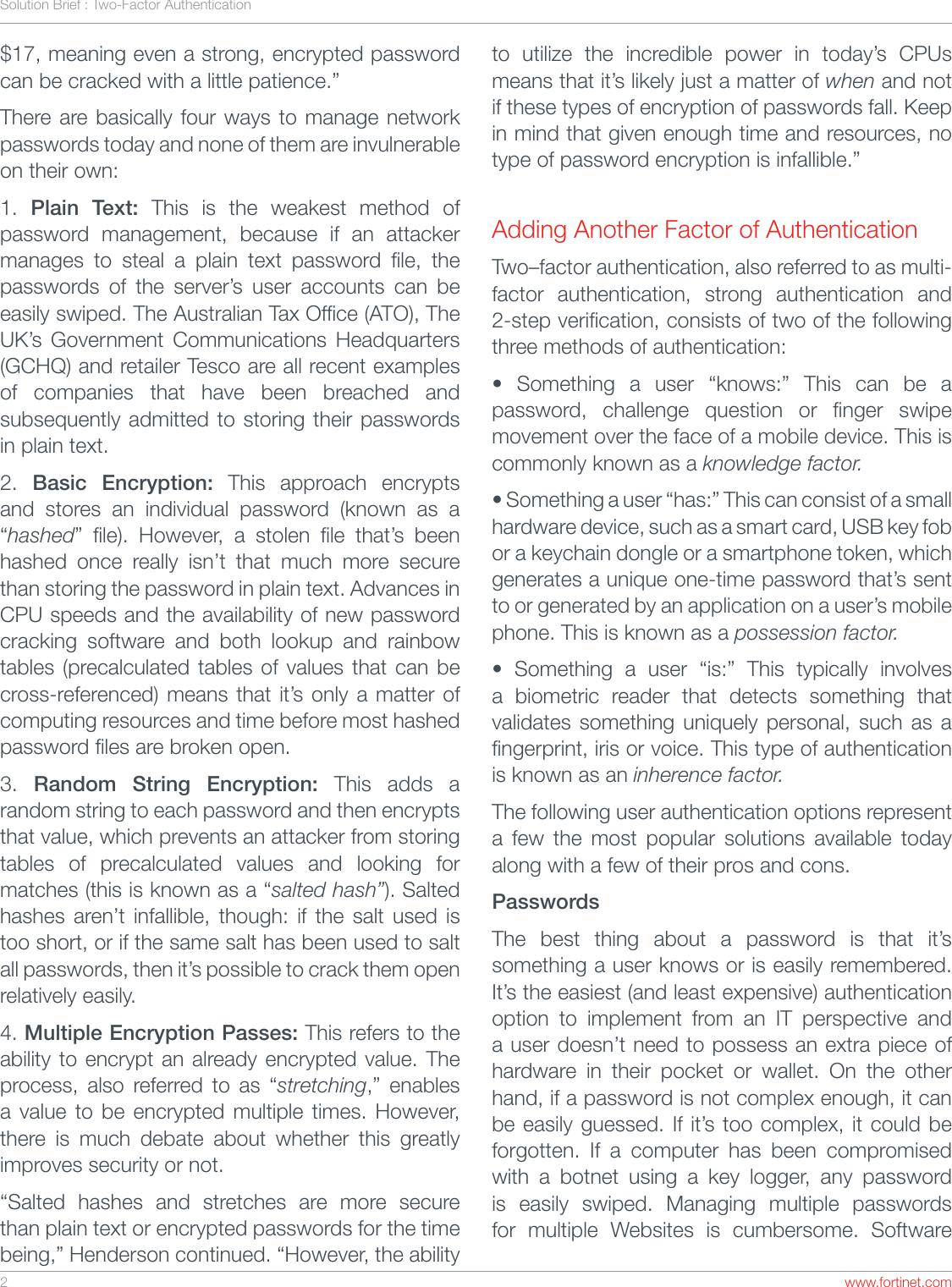 Page 2 of 4 - Solution-Brief-Two-Factor-Authentication