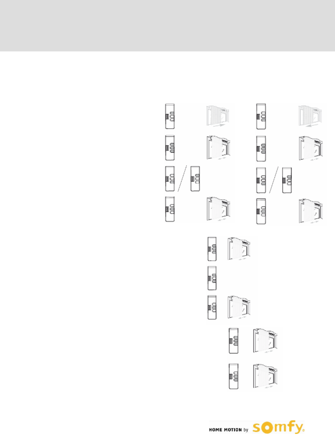 Somfy Glydea Installation & Programming Instructions 370S 3