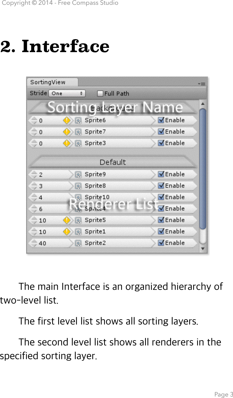 Page 3 of 11 - Sorting View Manual