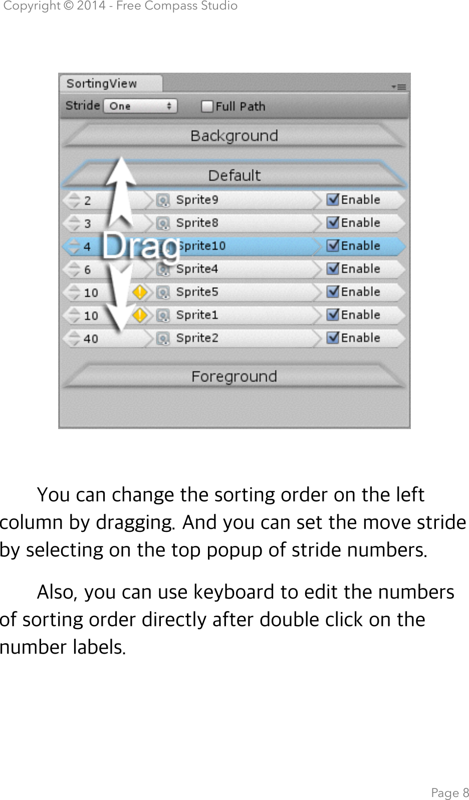 Page 8 of 11 - Sorting View Manual