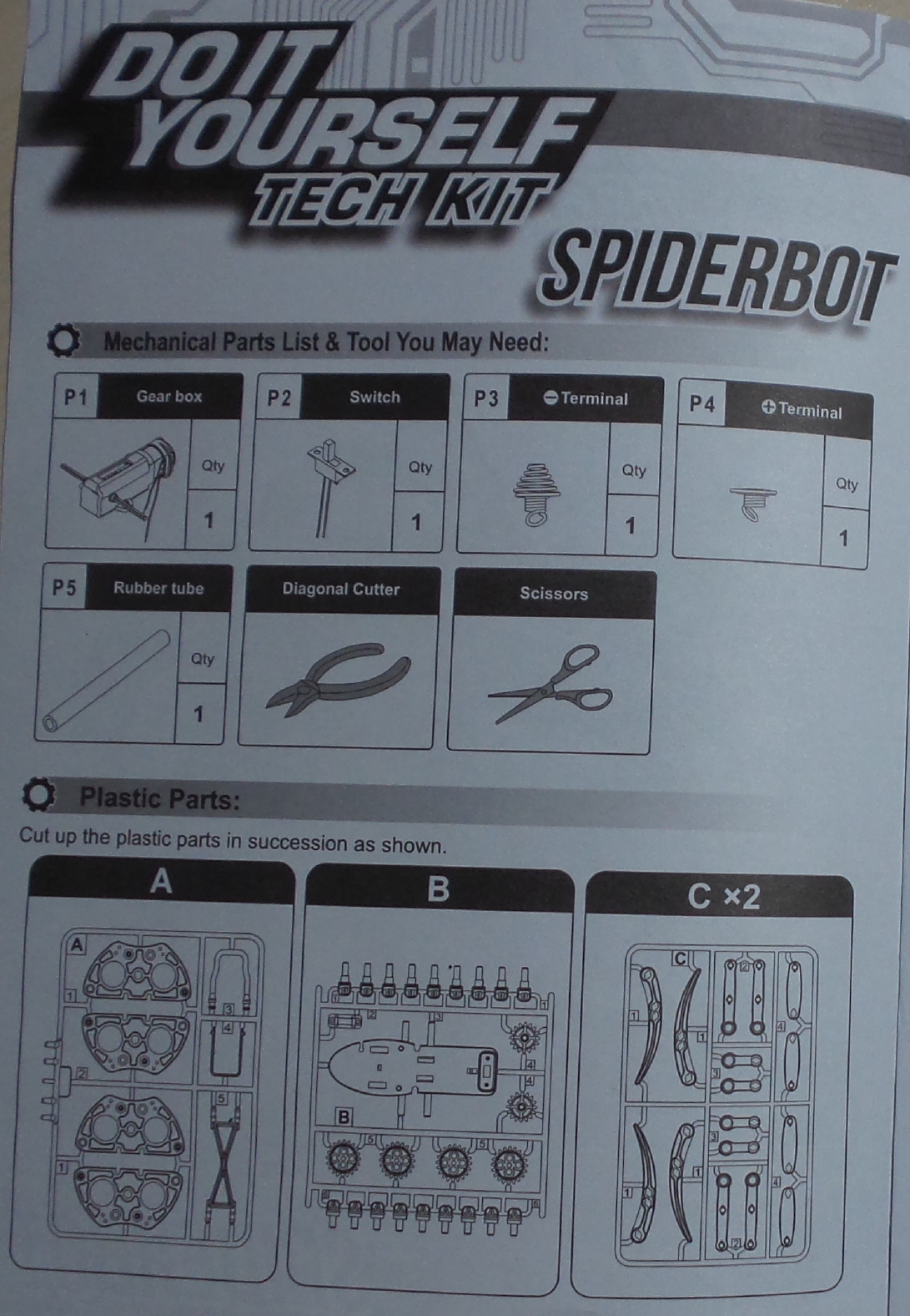 Page 2 of 8 - Spider Bot Instructions