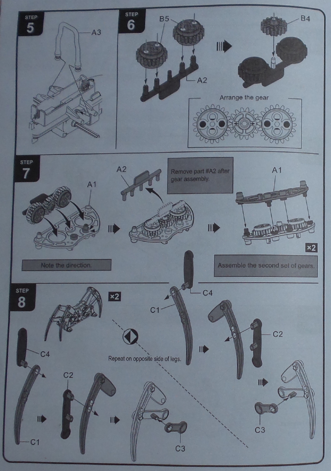 Page 6 of 8 - Spider Bot Instructions