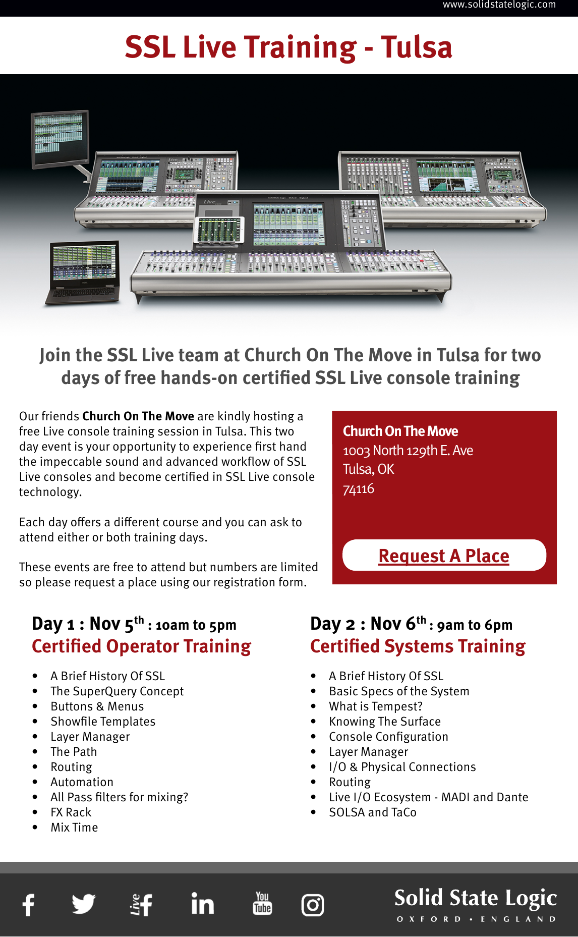 Page 1 of 1 - SSL-Live-Training-COTM-Tulsa-Nov-18