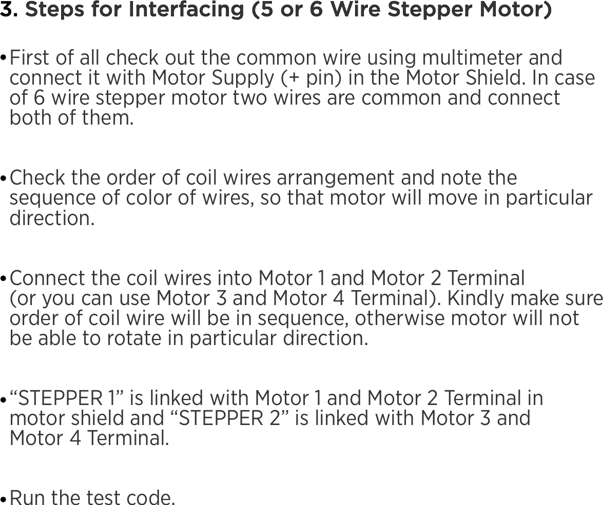 Page 3 of 3 - Stepper Motor Manual