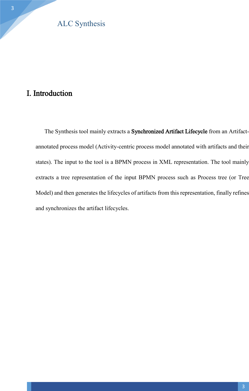 Page 3 of 8 - Synthesis Tool-User Manual