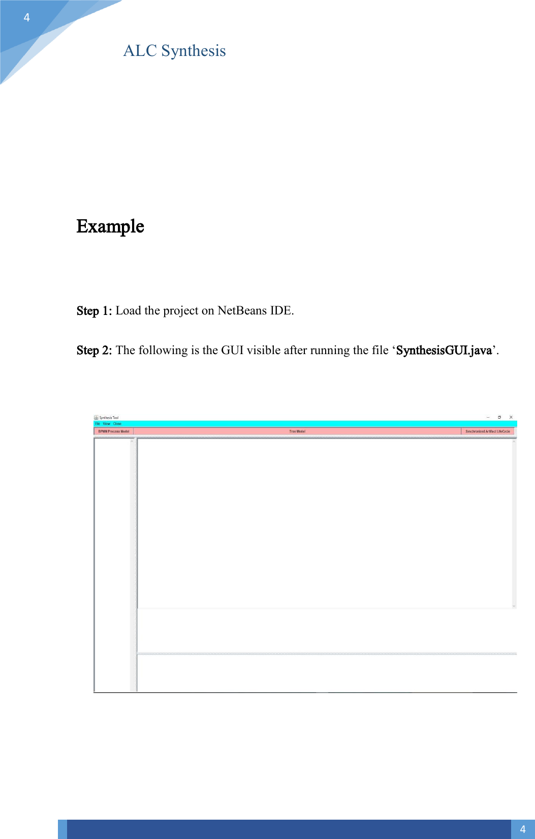 Page 4 of 8 - Synthesis Tool-User Manual