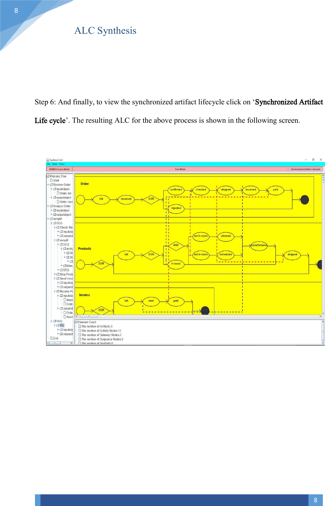 Page 8 of 8 - Synthesis Tool-User Manual