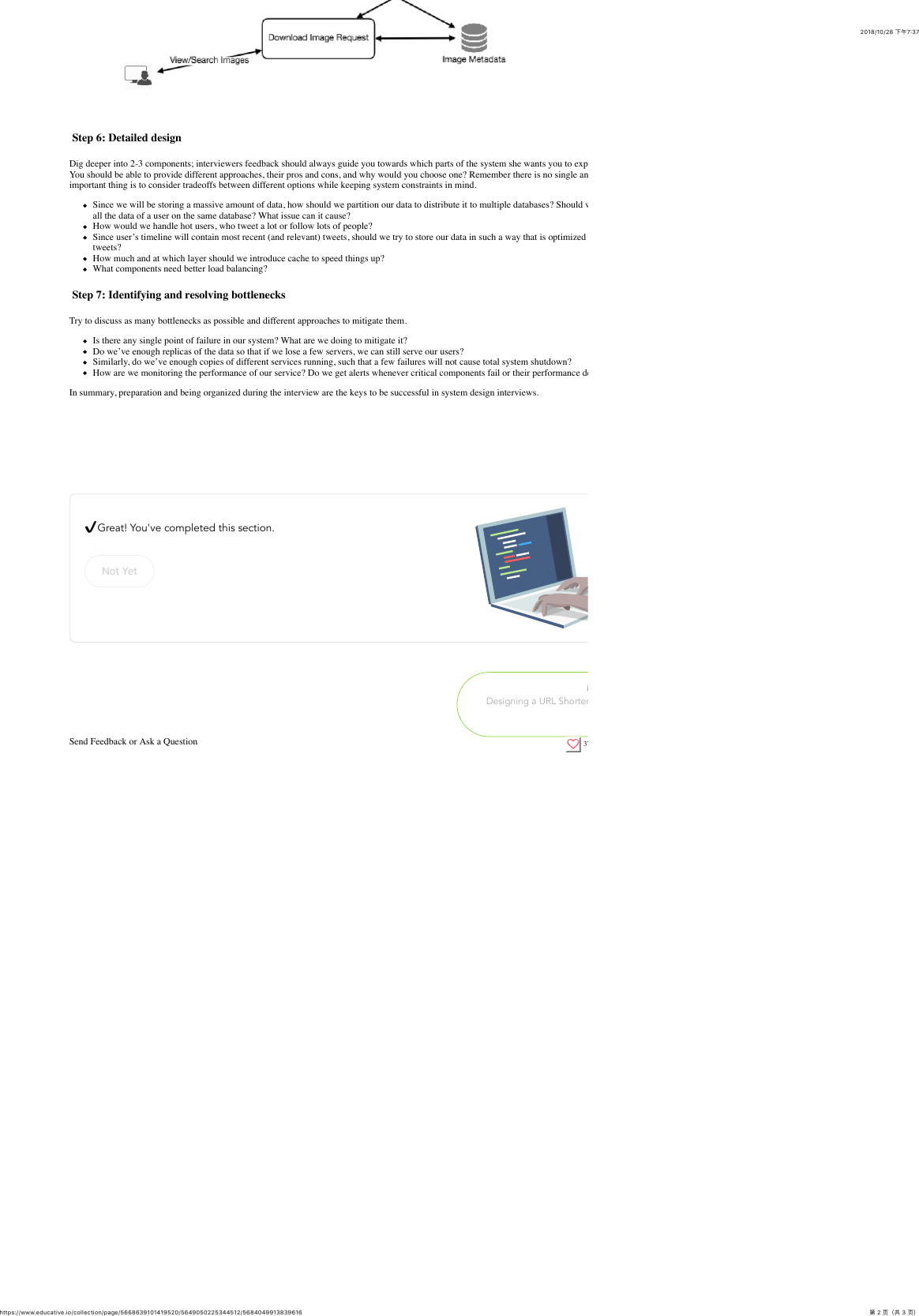 Page 2 of 3 - System Design Interviews- A Step By Guide