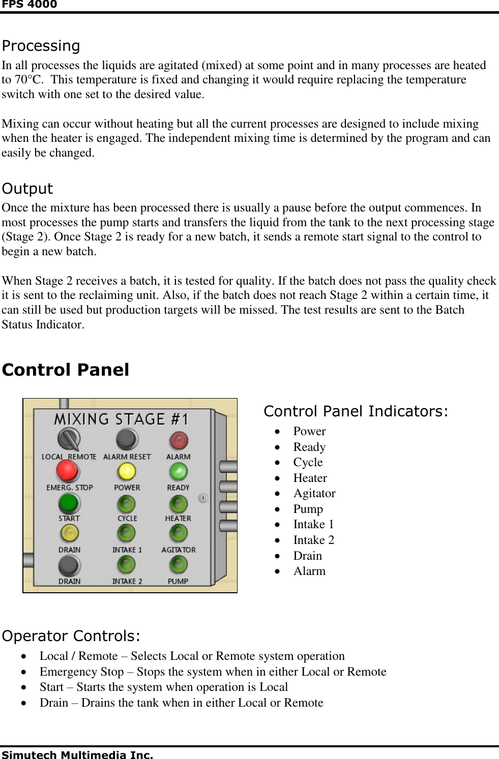 Page 4 of 10 - System Operation Manual
