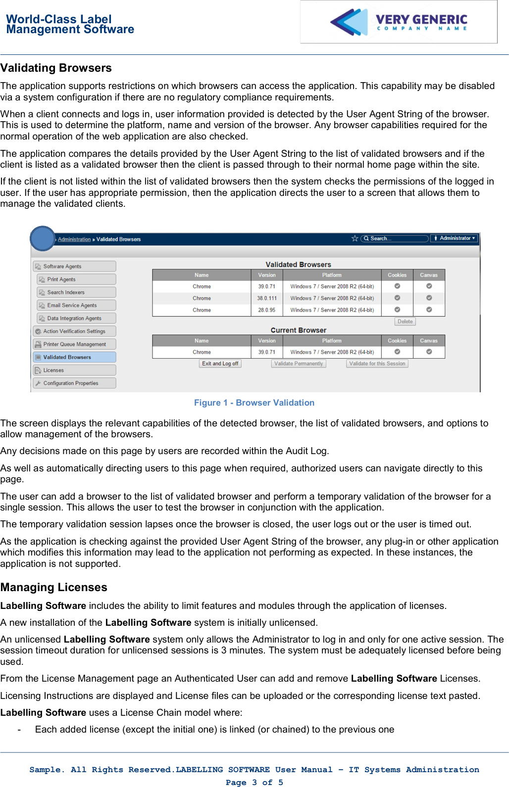 Page 3 of 5 - Sample System Administration Manualx Admin Manual