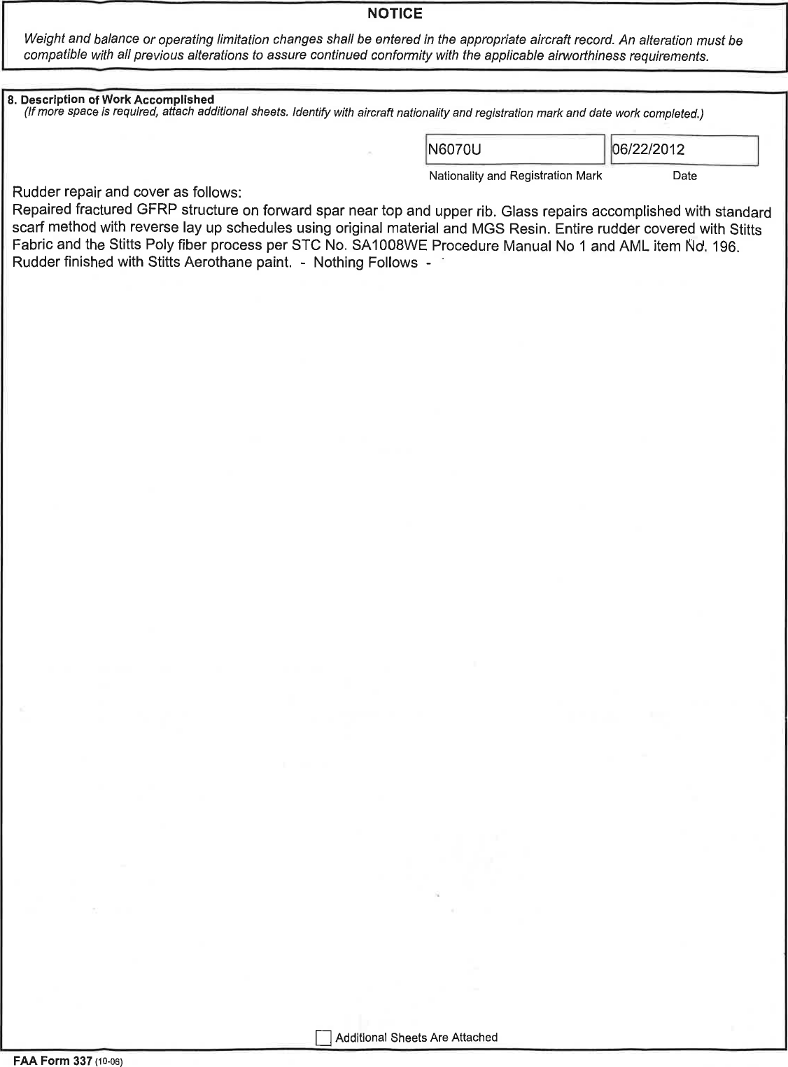 Page 7 of 9 - Szd-50-3 Puchacz Form 337 Major Repair