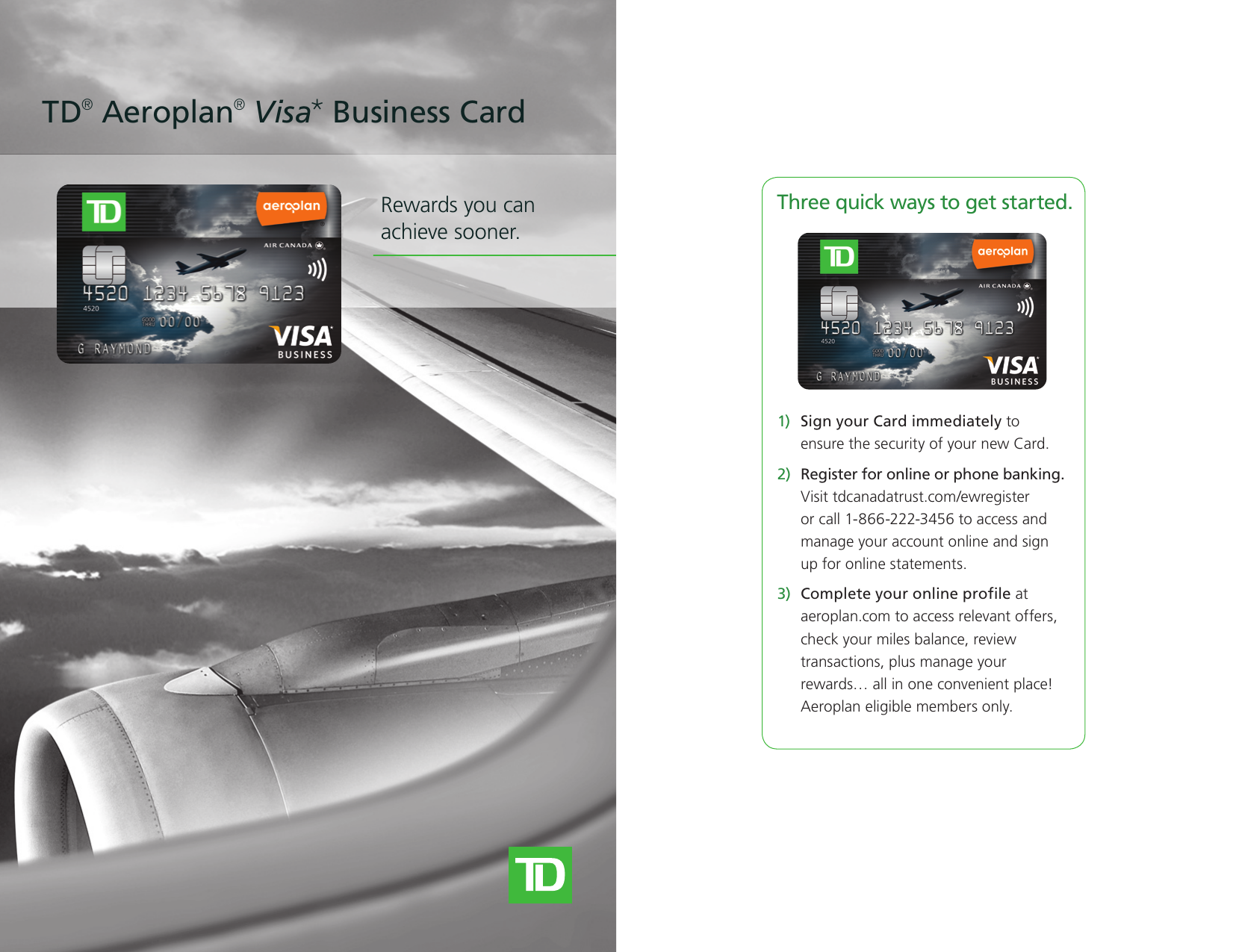 Page 1 of 9 - TDCT Aeroplan Business Welcome Guide EN 1017