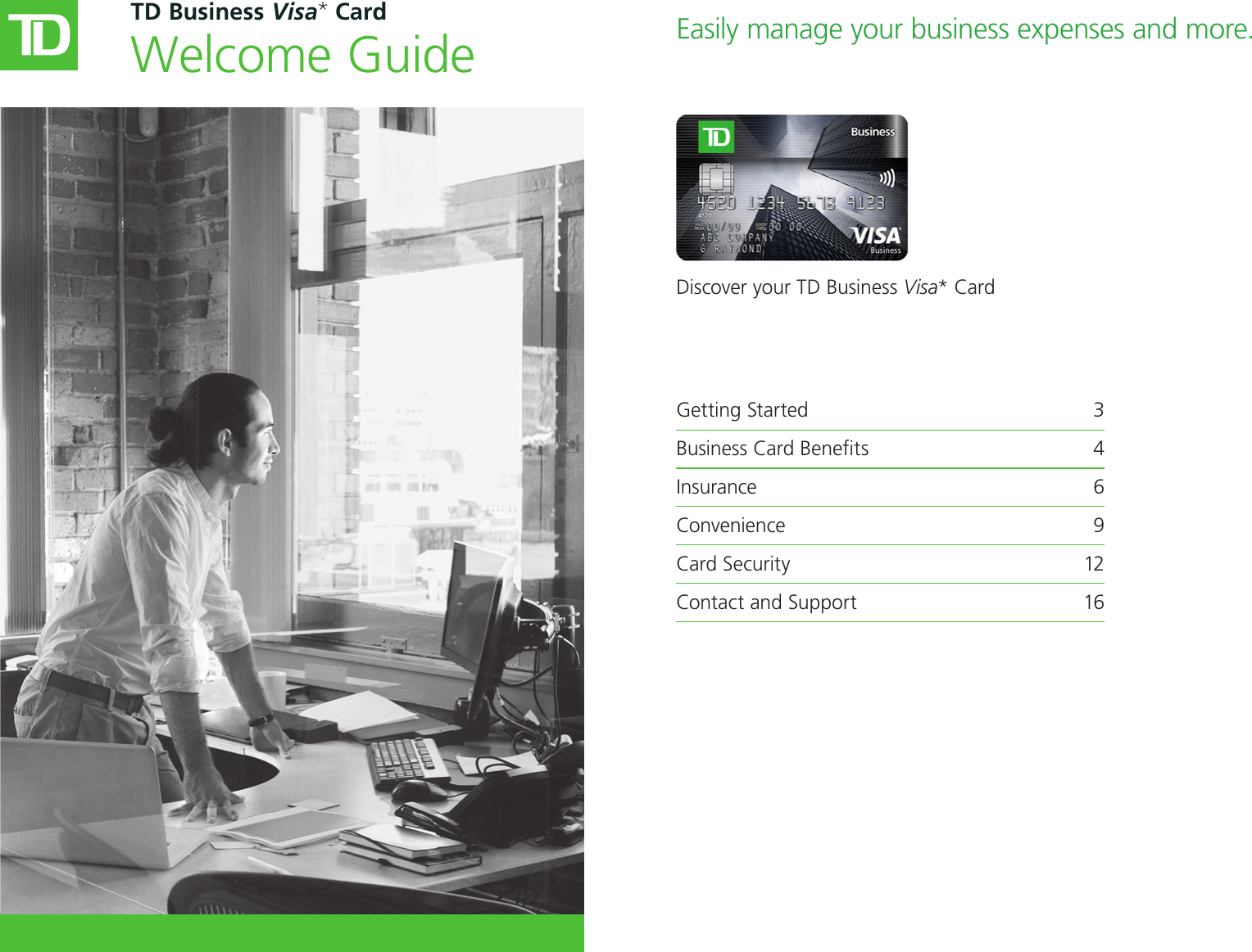 Page 1 of 8 - TDCT Business Welcome Guide EN 1017