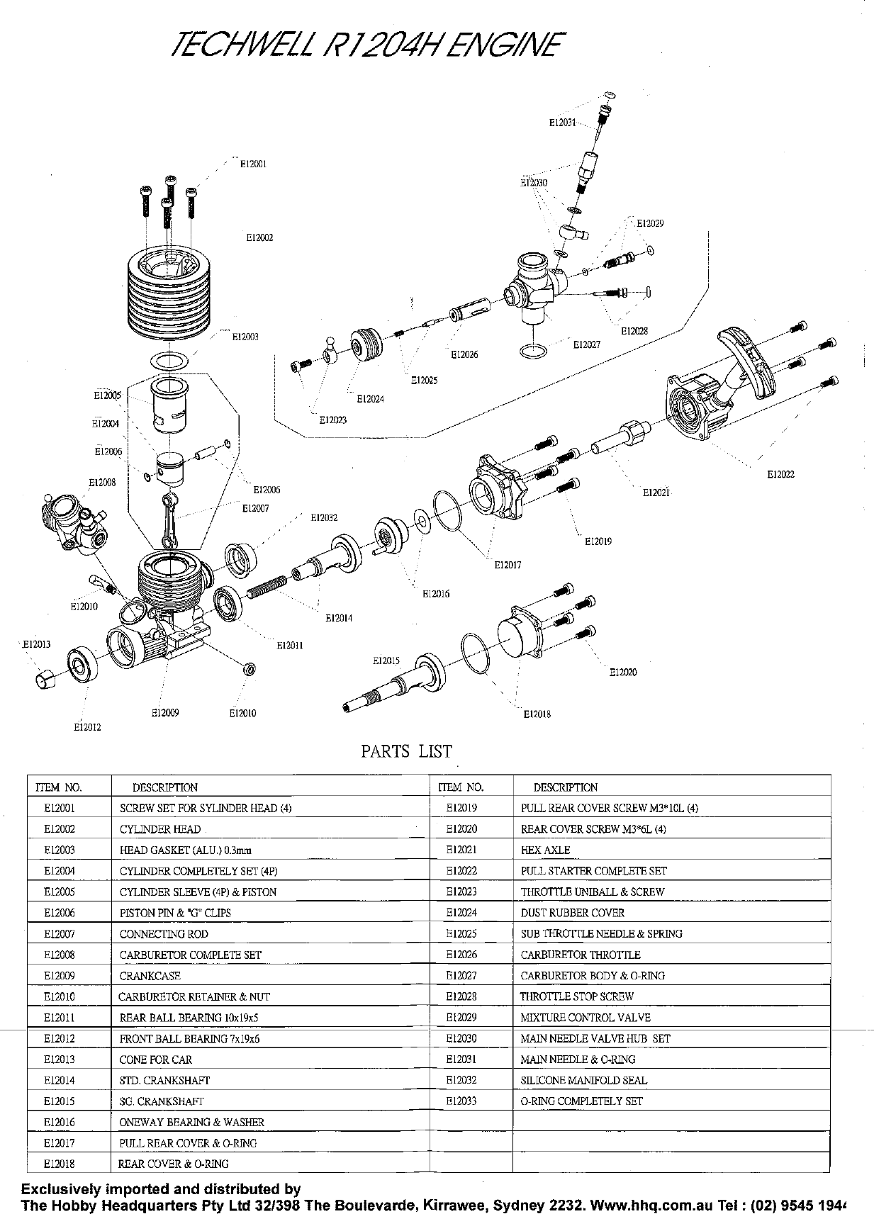 TECH4P INSTRUCTIONS