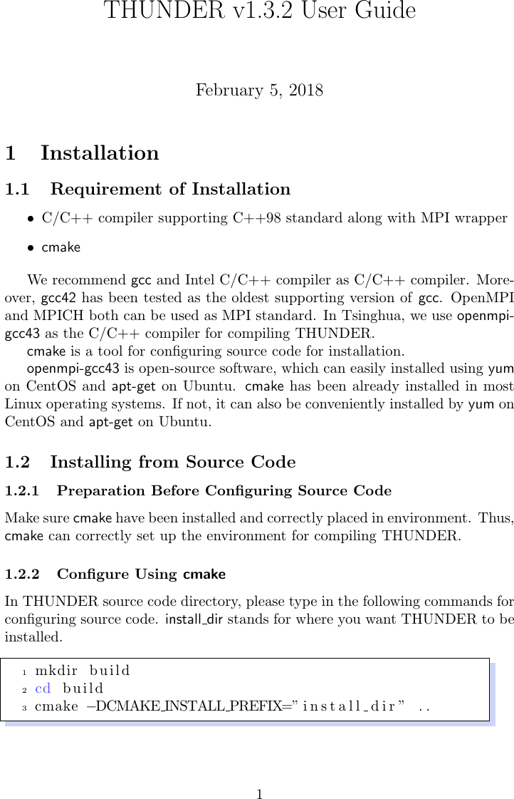 Page 1 of 9 - THUNDER V1 3 5 User Guide