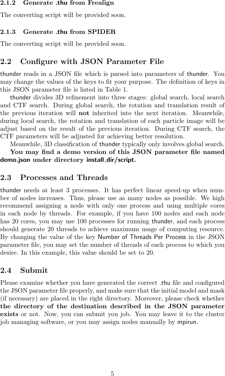Page 5 of 9 - THUNDER V1 3 5 User Guide