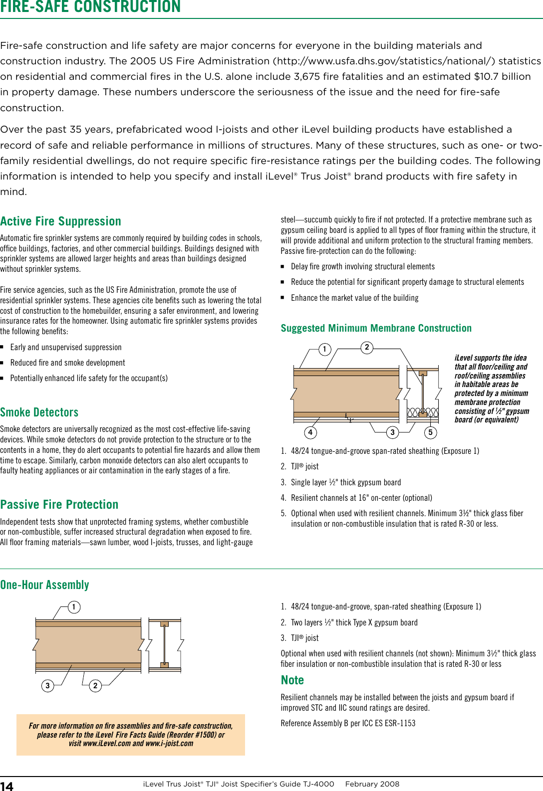 Tji 110 210 230 360 And 560 Joist Specifier S Guide Tj