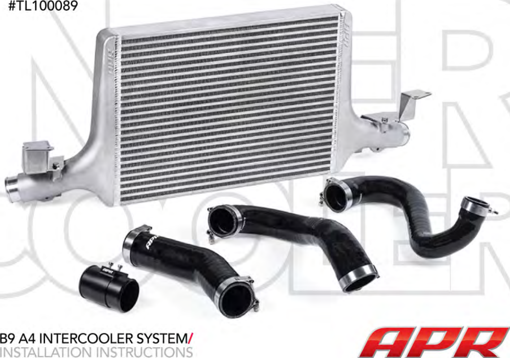 TL100089 B9_A4_Intercooler B9 A4 Intercooler
