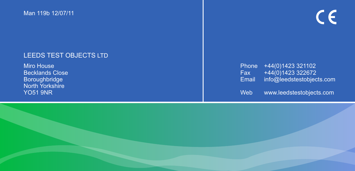 Page 8 of 8 - 119a - Manual TOR 18FG User