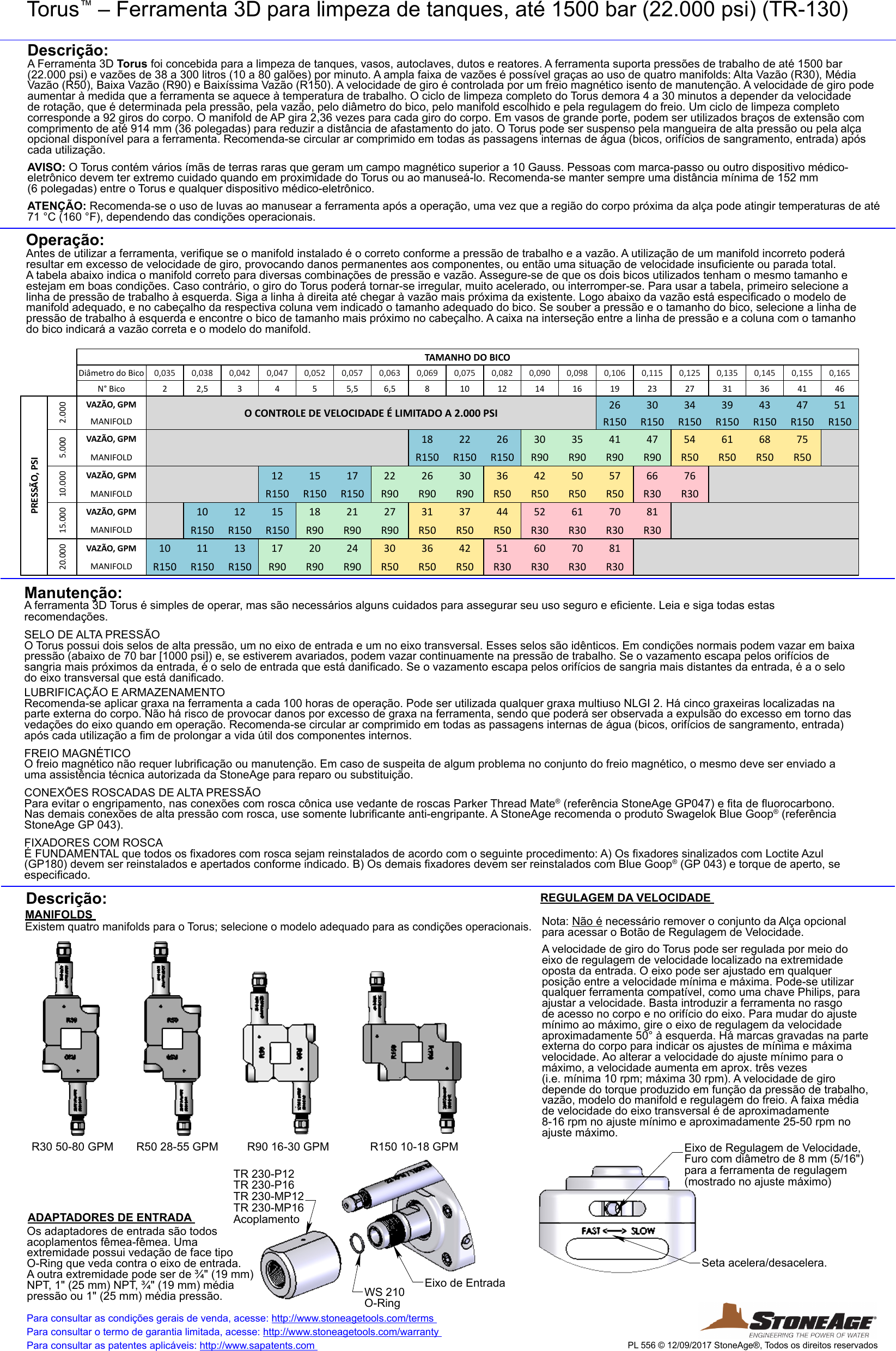 Page 1 of 4 - TR130 Tool Insert  TR-130 Manual PT