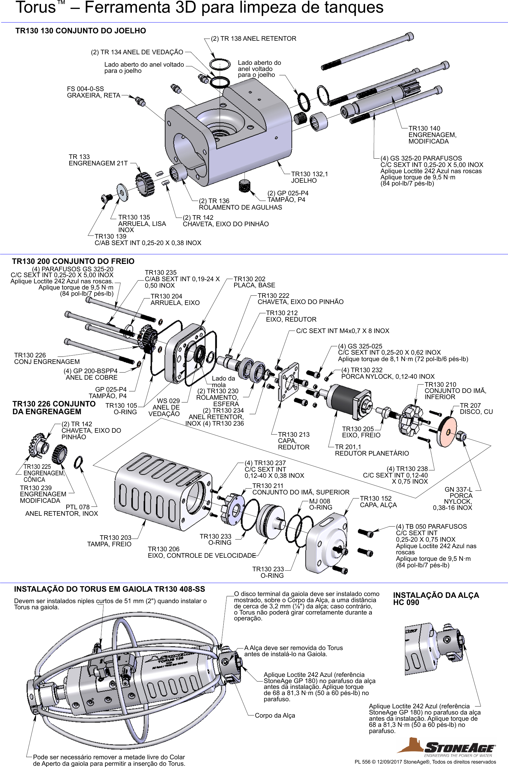 Page 3 of 4 - TR130 Tool Insert  TR-130 Manual PT