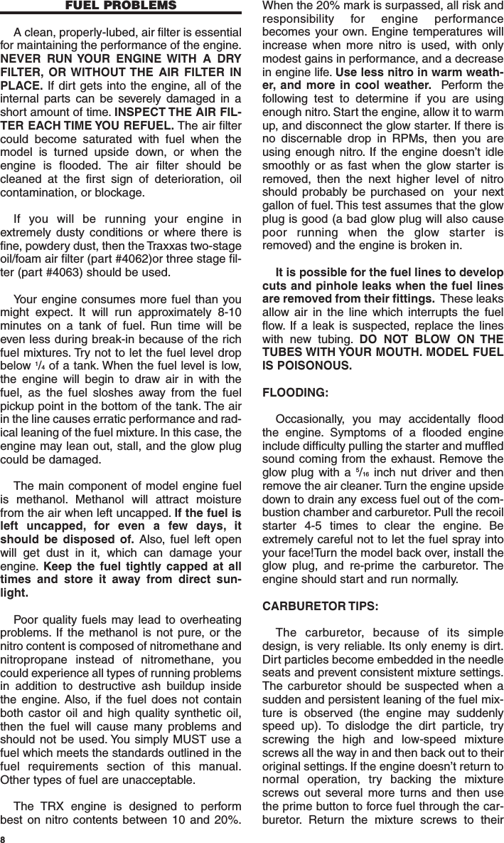 Page 8 of 12 - TRX-15-ENGINE-MANUAL