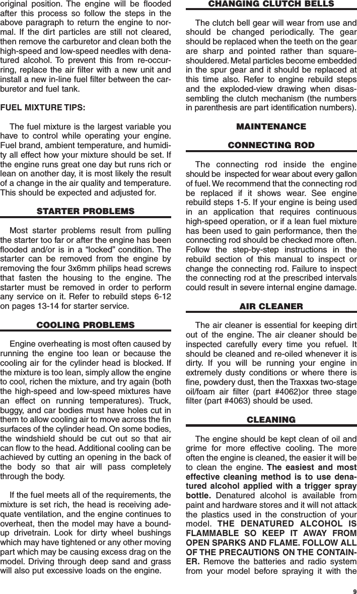 Page 9 of 12 - TRX-15-ENGINE-MANUAL