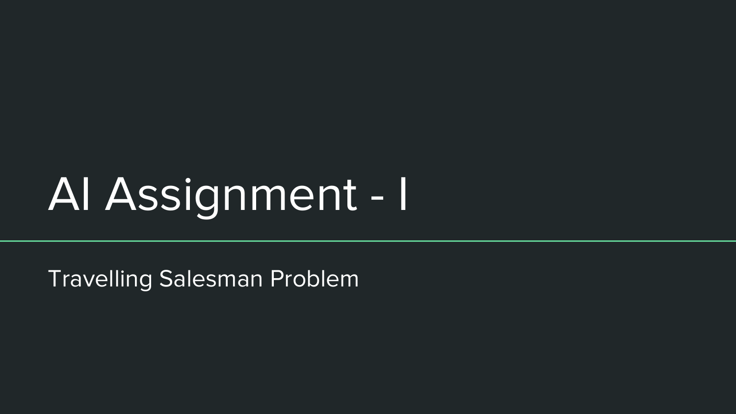 Page 1 of 7 - TSP-Assignment-Instructions