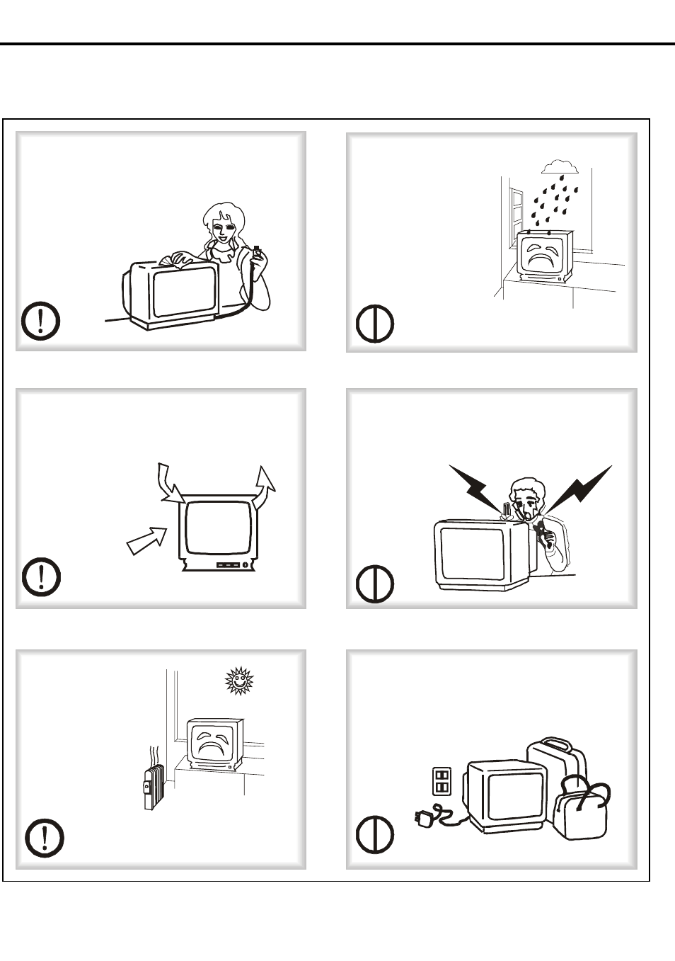 5.Warning and Cautions