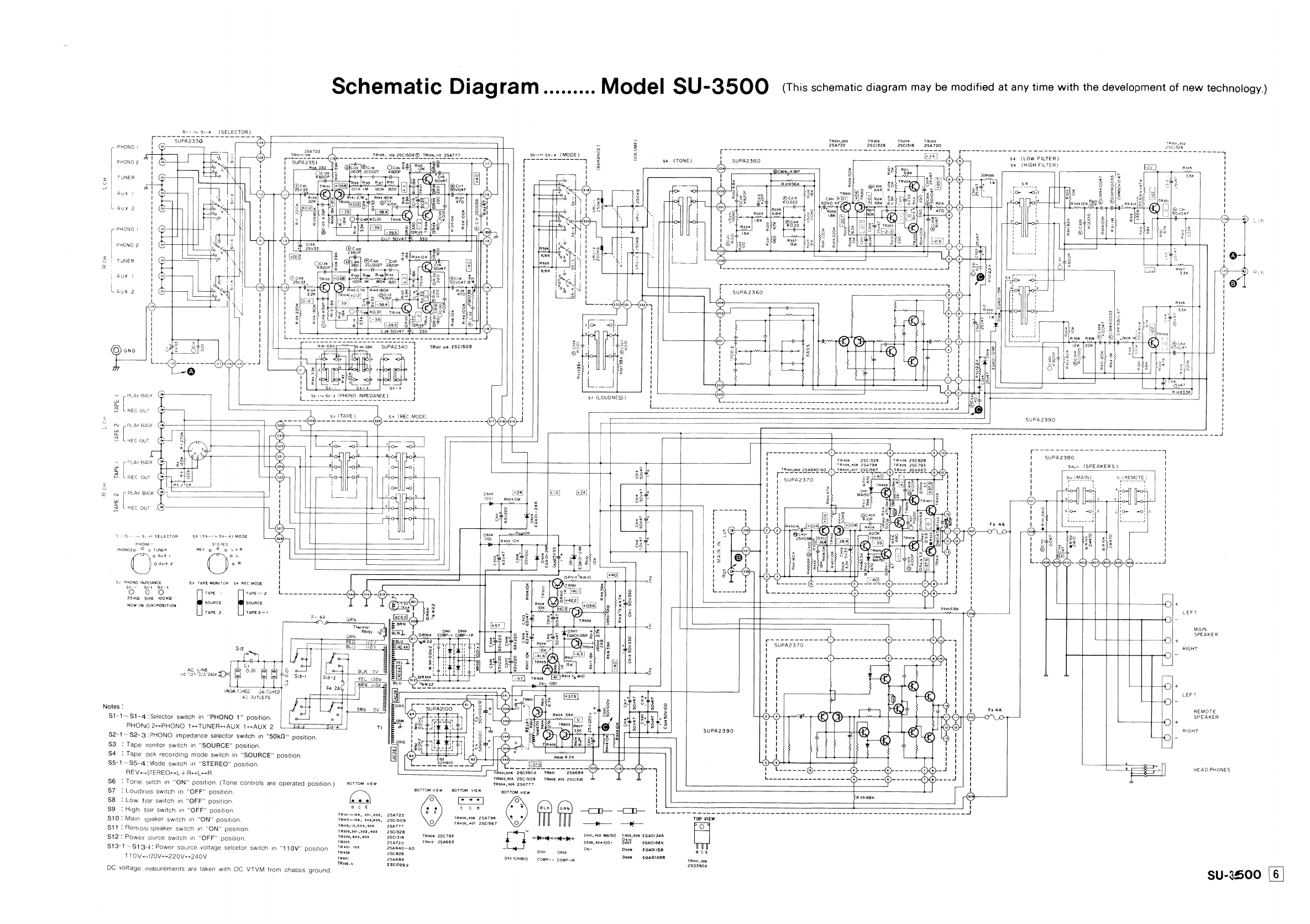 Technics su v300 схема