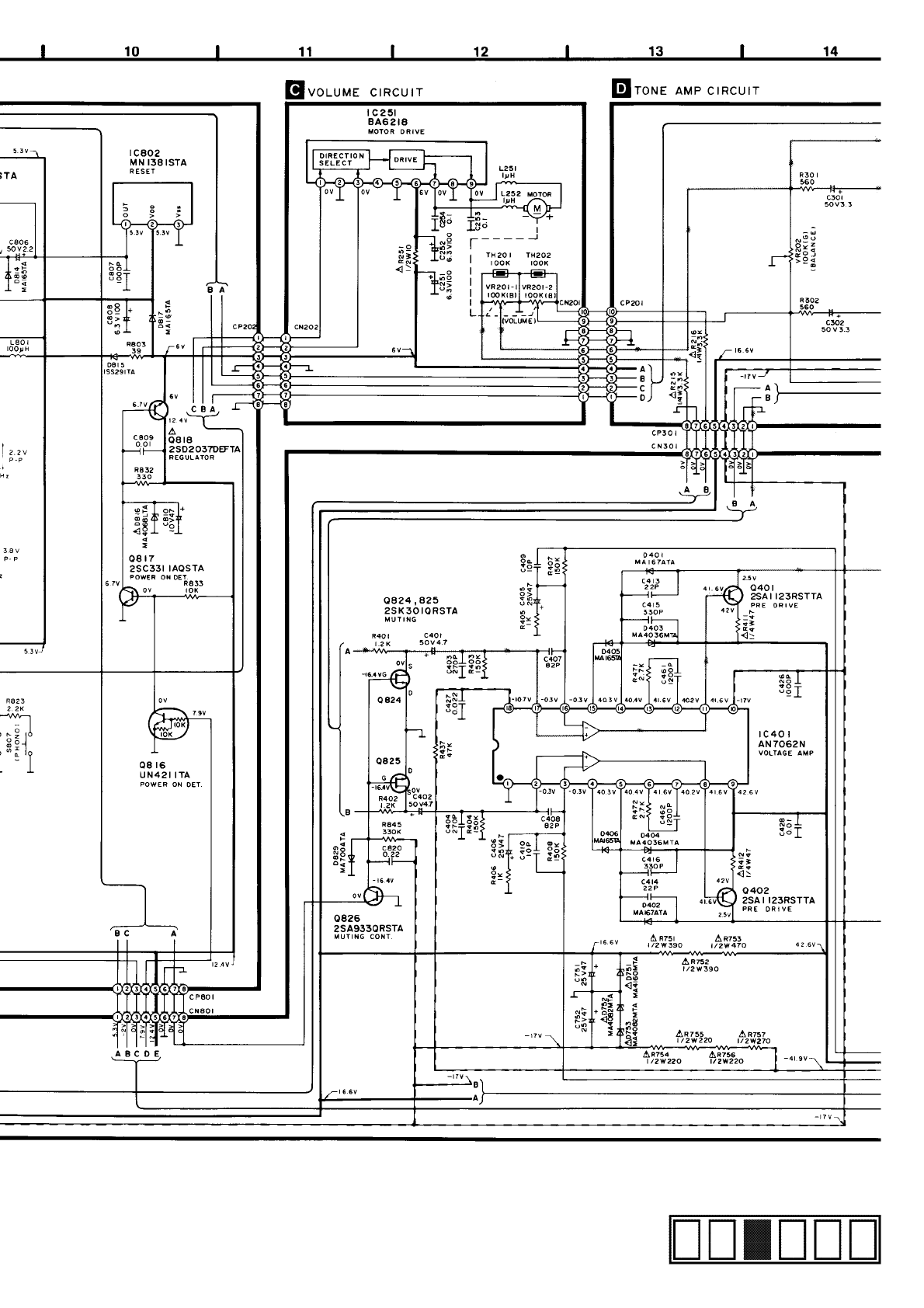 Technics SUA 700 Schematics