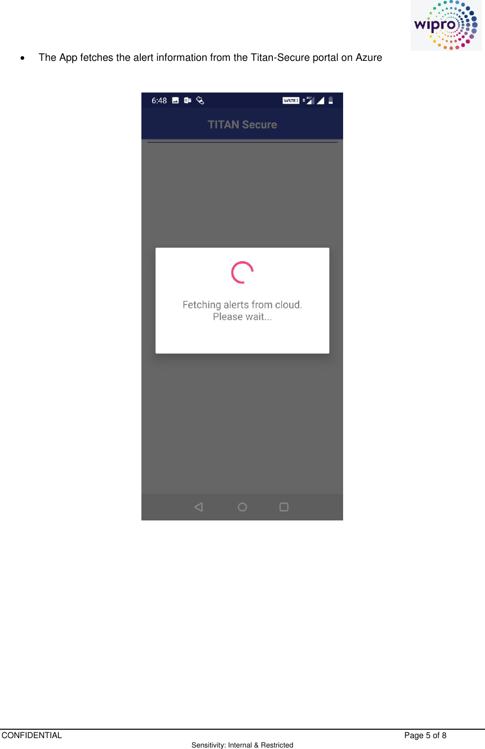 Page 5 of 8 - High Level Design Titan-Secure-Mobile-App-User-Guide-.1.0