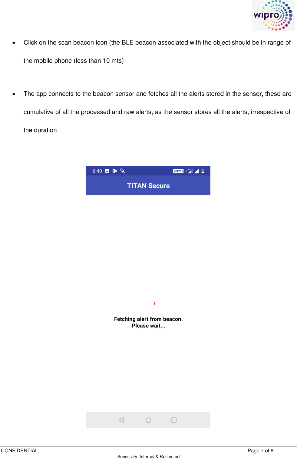 Page 7 of 8 - High Level Design Titan-Secure-Mobile-App-User-Guide-.1.0
