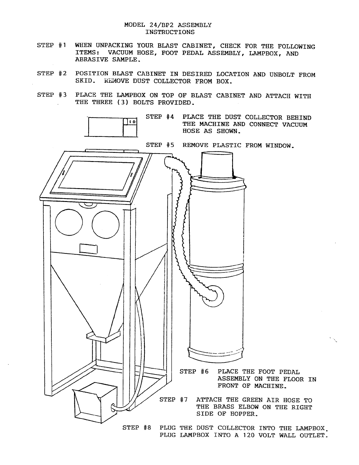 Trinco Blast Cabinet Manual | Cabinets Matttroy