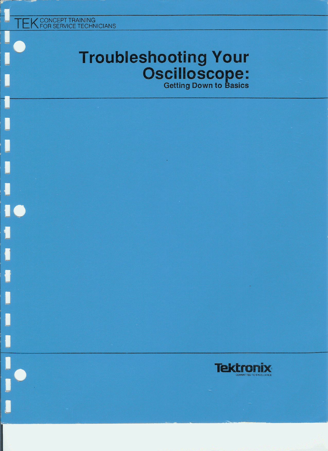 Troubleshooting Your Oscilloscope