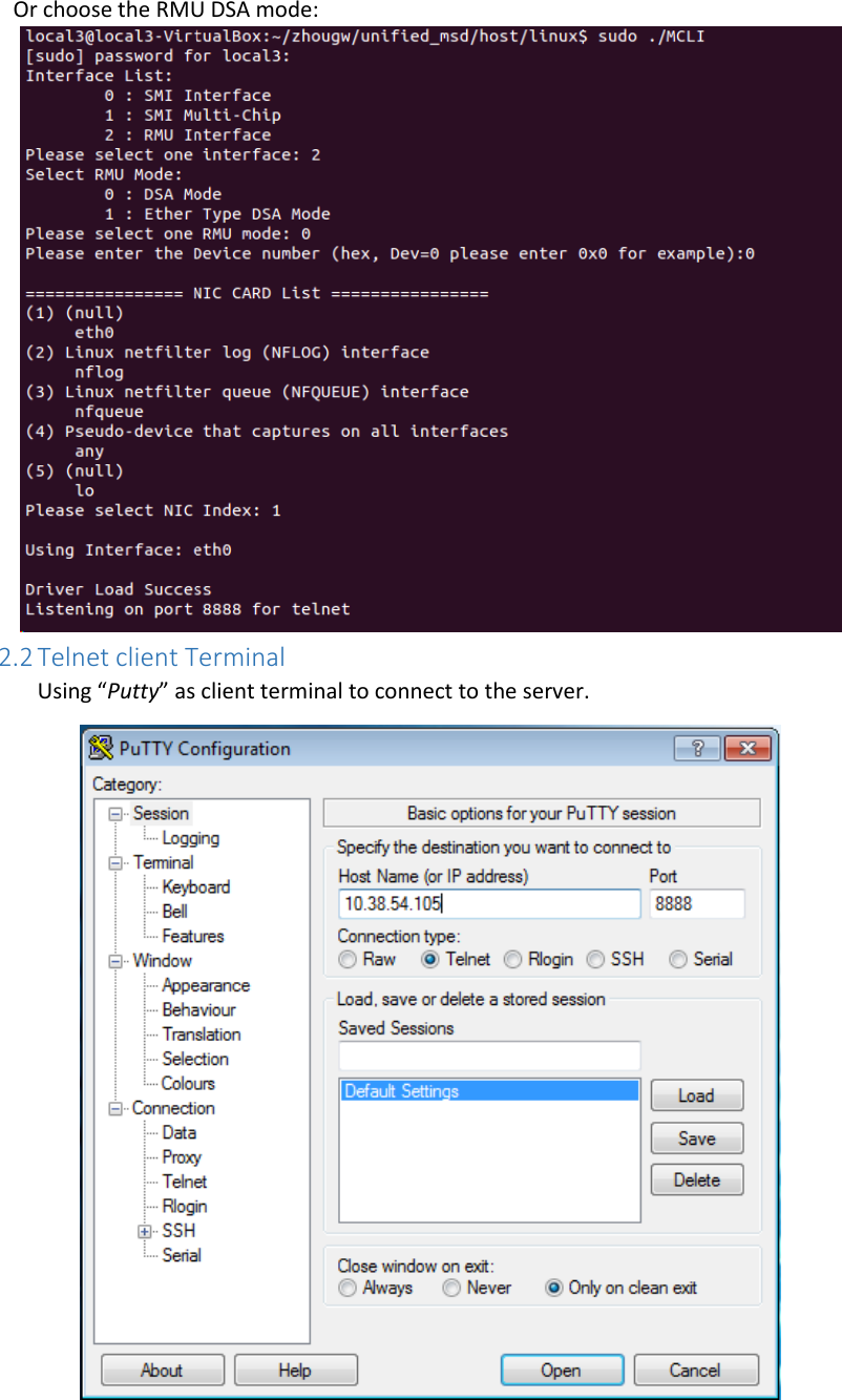 Page 2 of 4 - UMSD CLI User Manual
