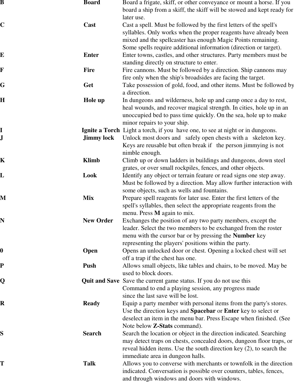 Page 2 of 8 - Ultima V Warriors Of Destiny Manual