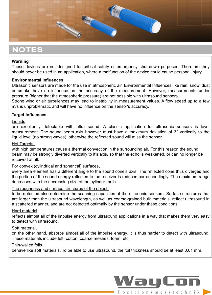 Page 7 of 8 - Installation Guide UFP Ultrasonic-Sensor-UFP-Installation-Guide