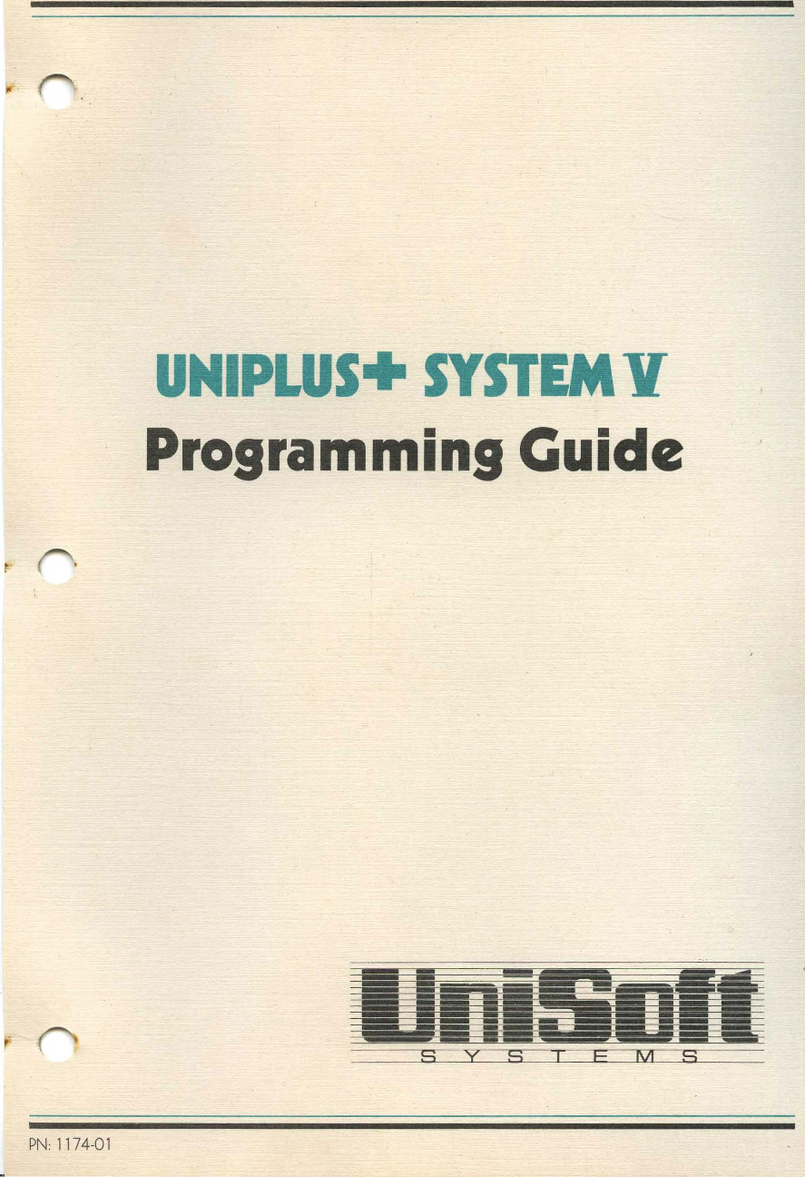 Uni Plus+_System_V_Programming_Guide_1984 Plus System V Programming ...