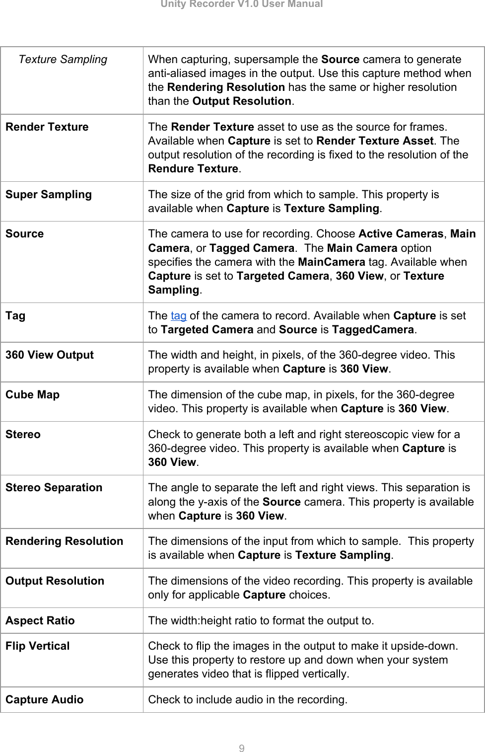 Page 9 of 12 - Unity Recorder V1User Manual