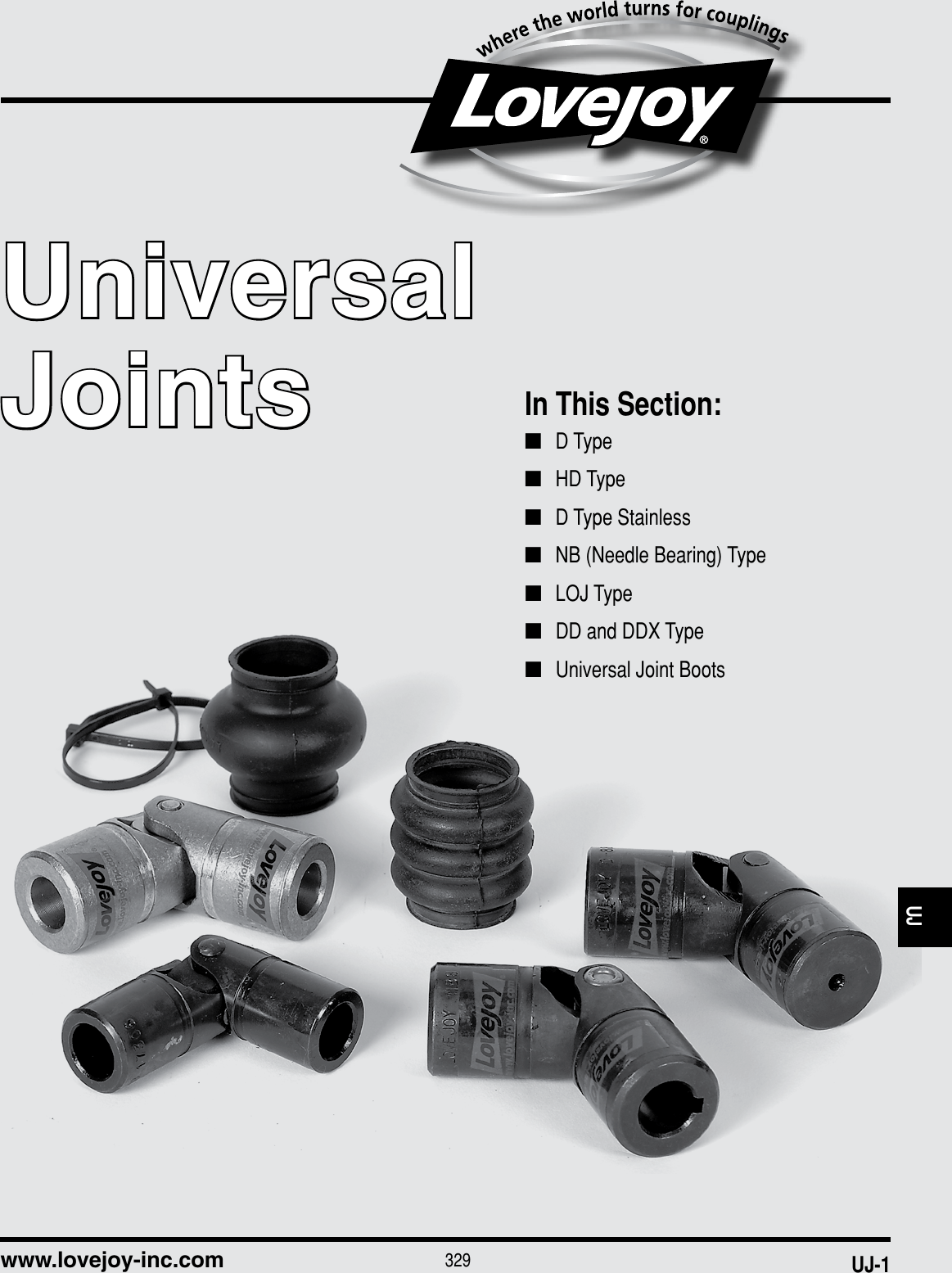 Universal Joints Catalog